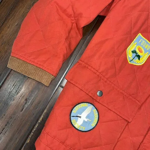 FOUND By Anthropology Farmstead Quilt Patch Jacket Sz M - Picture 11 of 14